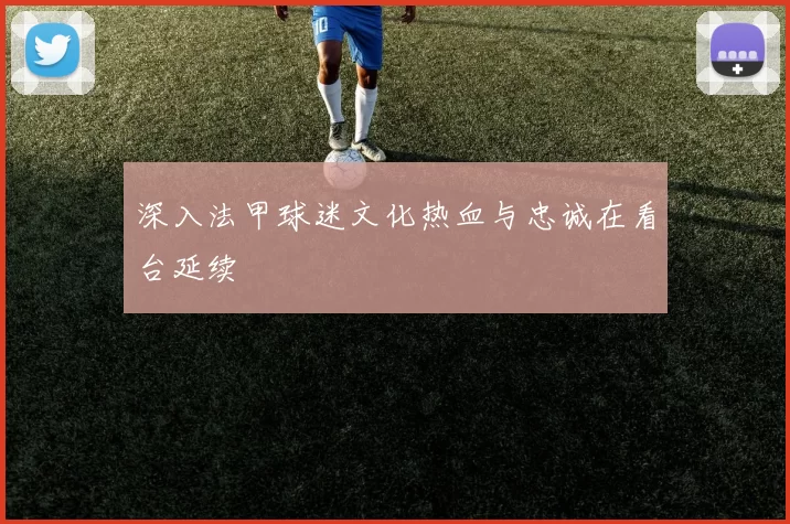 深入法甲球迷文化热血与忠诚在看台延续