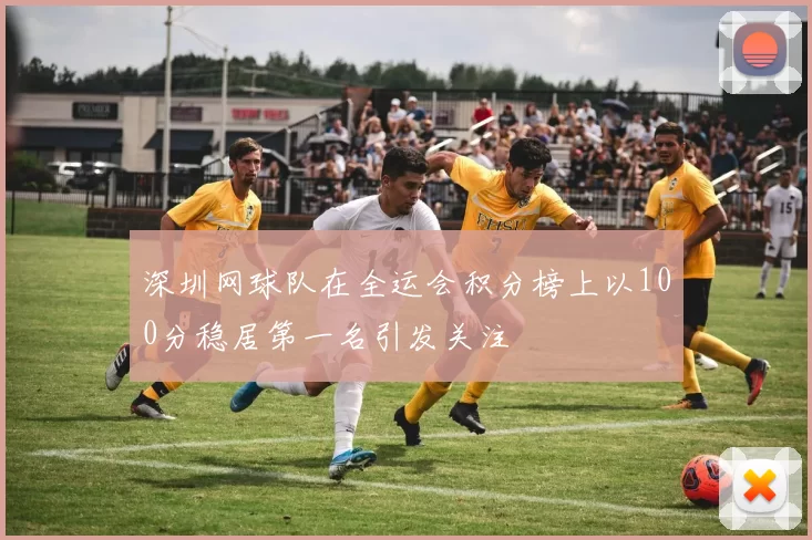 深圳网球队在全运会积分榜上以100分稳居第一名引发关注